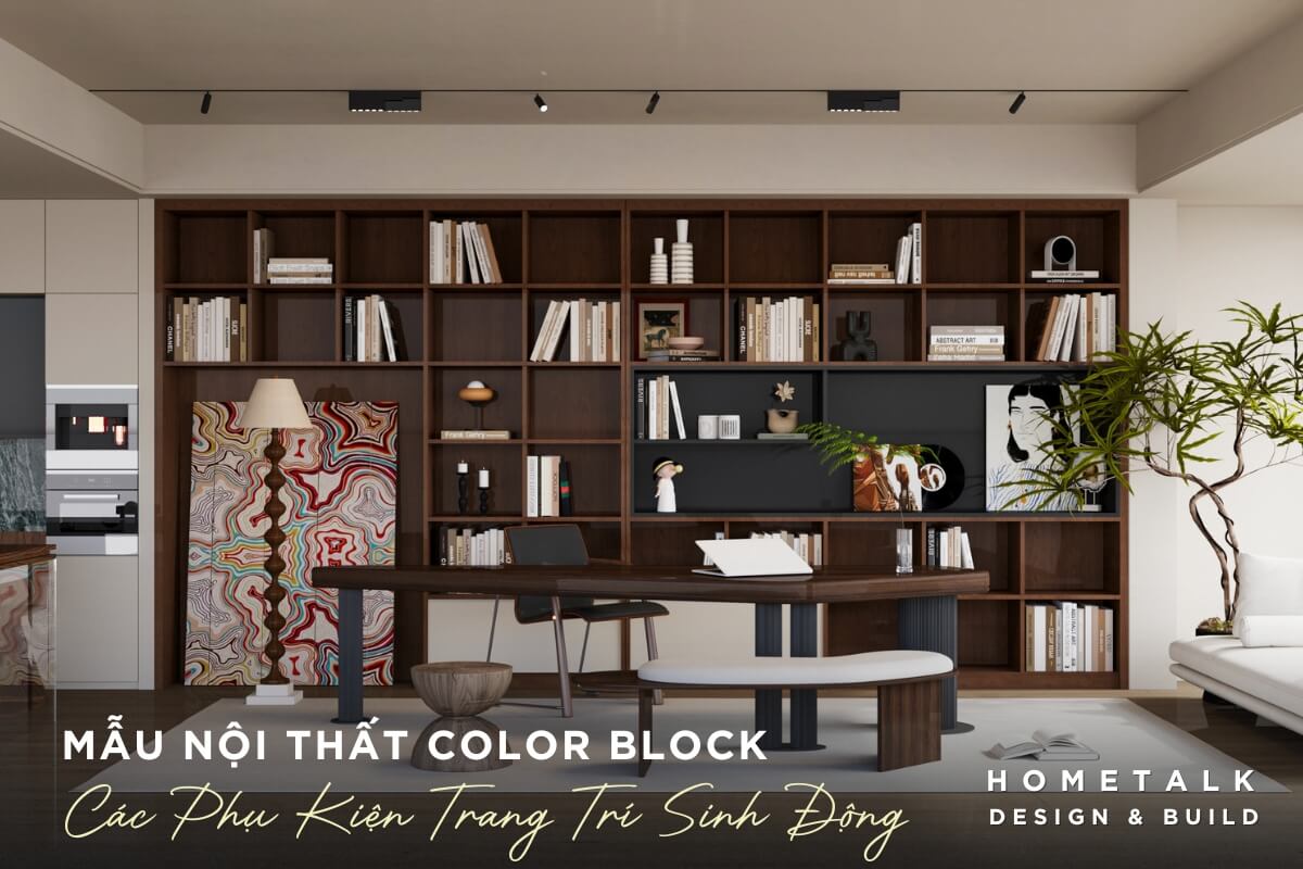 mau thiet ke noi that phong lam viec va thu vien trung bay sach va do trang tri nhu tuong trang tri lo hoa va cay xanh duoc lua chon ti mi gop phan tao nen mot khong gian lam viec sinh dong va day cam hung