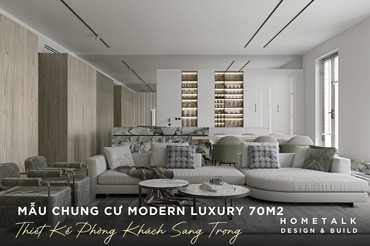 Mẫu thiết kế phòng khách chung cư quận 1 Modern Luxury theo tone xám, kem đường nét tinh tế mau thiet ke phong khach chung cu quan 1 modern luxury theo tone xam kem duong net tinh te