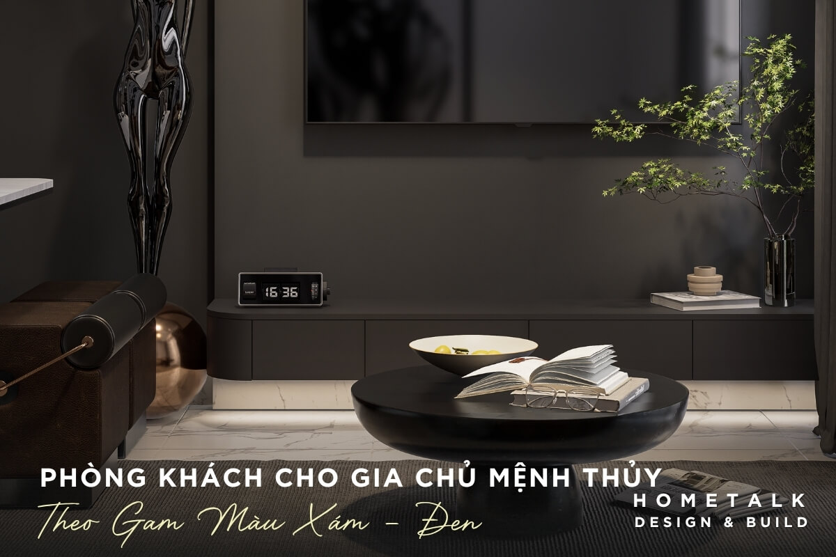 Lựa chọn màu hợp phong thủy cho gia chủ mệnh Thủy Mau xam, den, xanh den hop voi nguoi menh Thuy