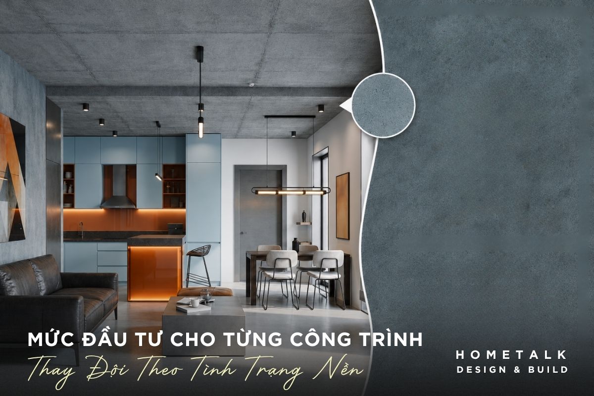 Dịch vụ thi công sơn hiệu ứng TPHCM uy tín, chuyên nghiệp Hometalk 33 muc dau tu cho tung cong trinh thay doi theo loai hieu ung, dien tich, tinh trang nen