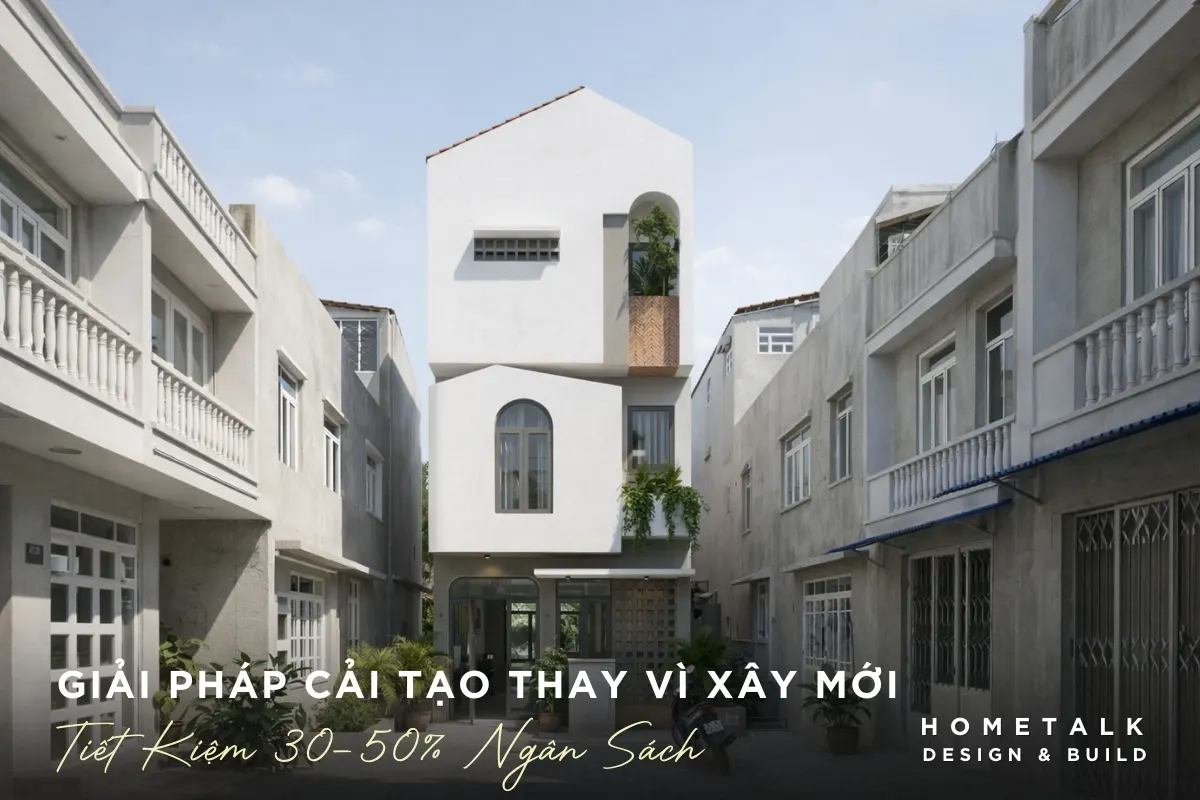 Mẫu nhà phố hẻm nhỏ 2 nen cai tao nha hem nho khi ket cau con tot va chi can toi uu anh sang tu nhien, thong gio