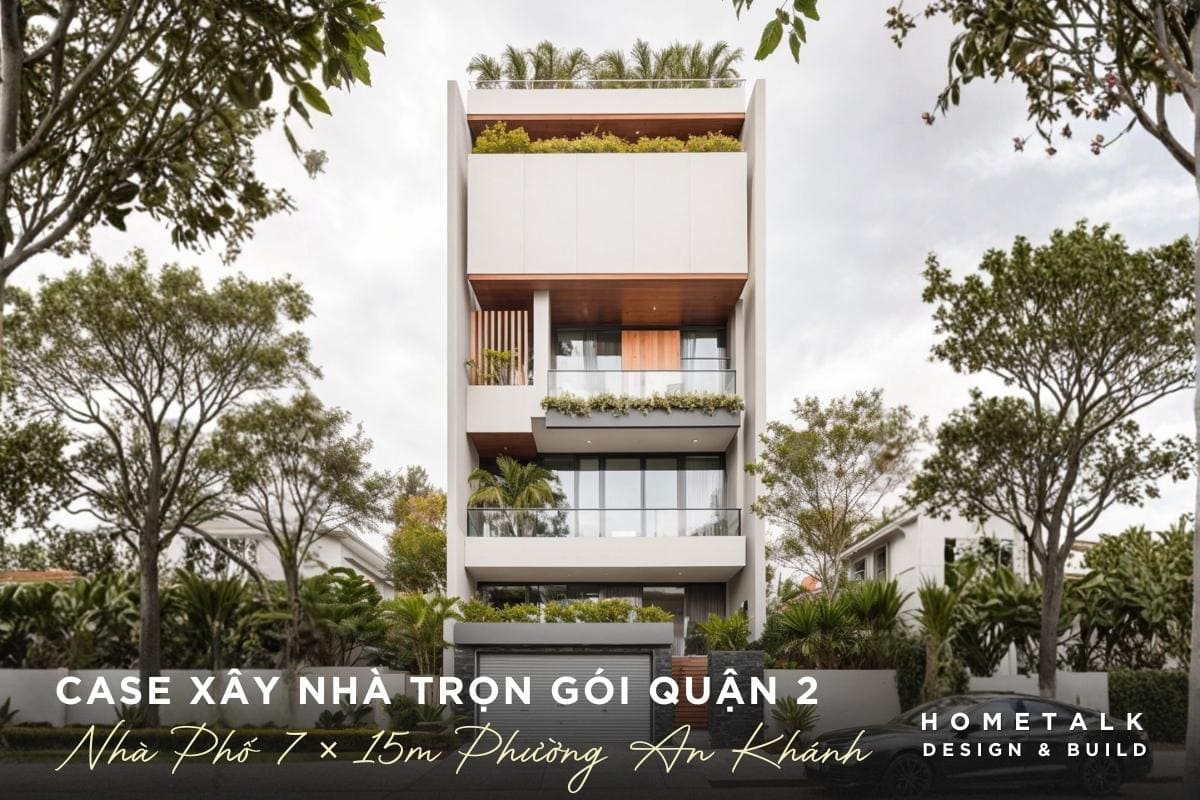 ngoi nha 7×15m mang phong cach toi gian khoi vuong vuc cung gam mau trang chu dao