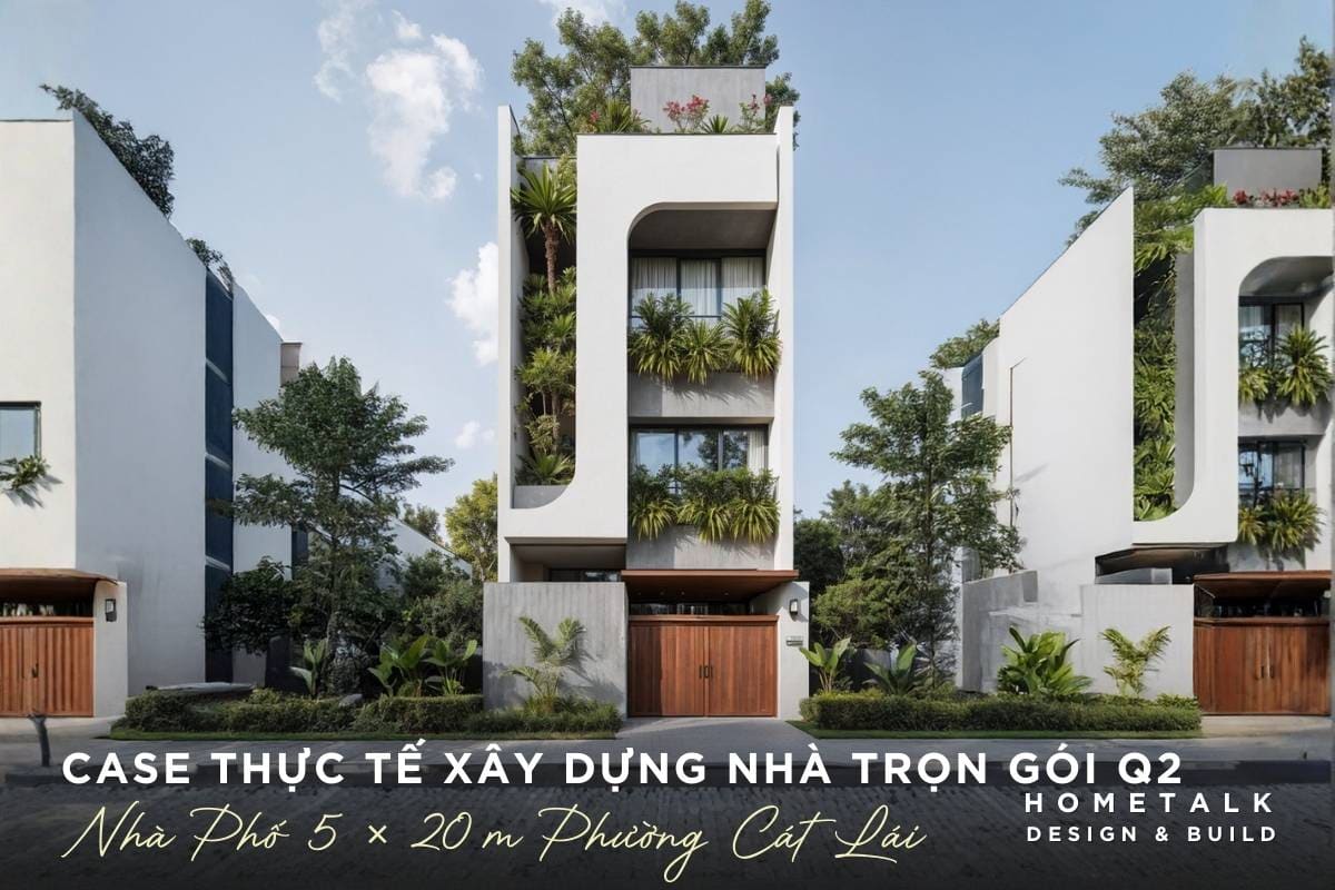 nha pho 5×20m noi bat voi giai phap ky thuat chong lun va chong tham