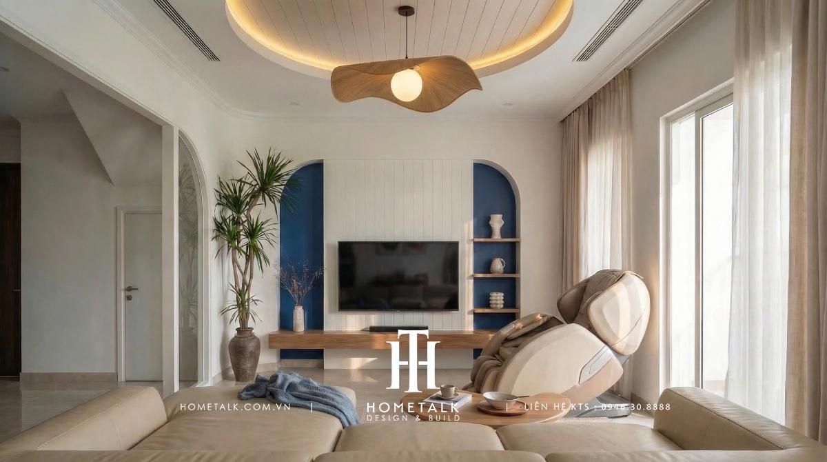 Nhà phố Peaceful Corner quận 7 - Scandinavian 360m2 4 nha pho peaceful corner q7 japandi modern 360m2 4
