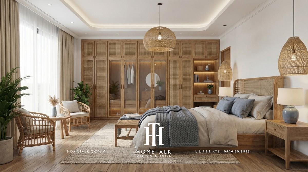 Nhà phố Peaceful Corner quận 7 - Scandinavian 360m2 6 nha pho peaceful corner q7 japandi modern 360m2 6