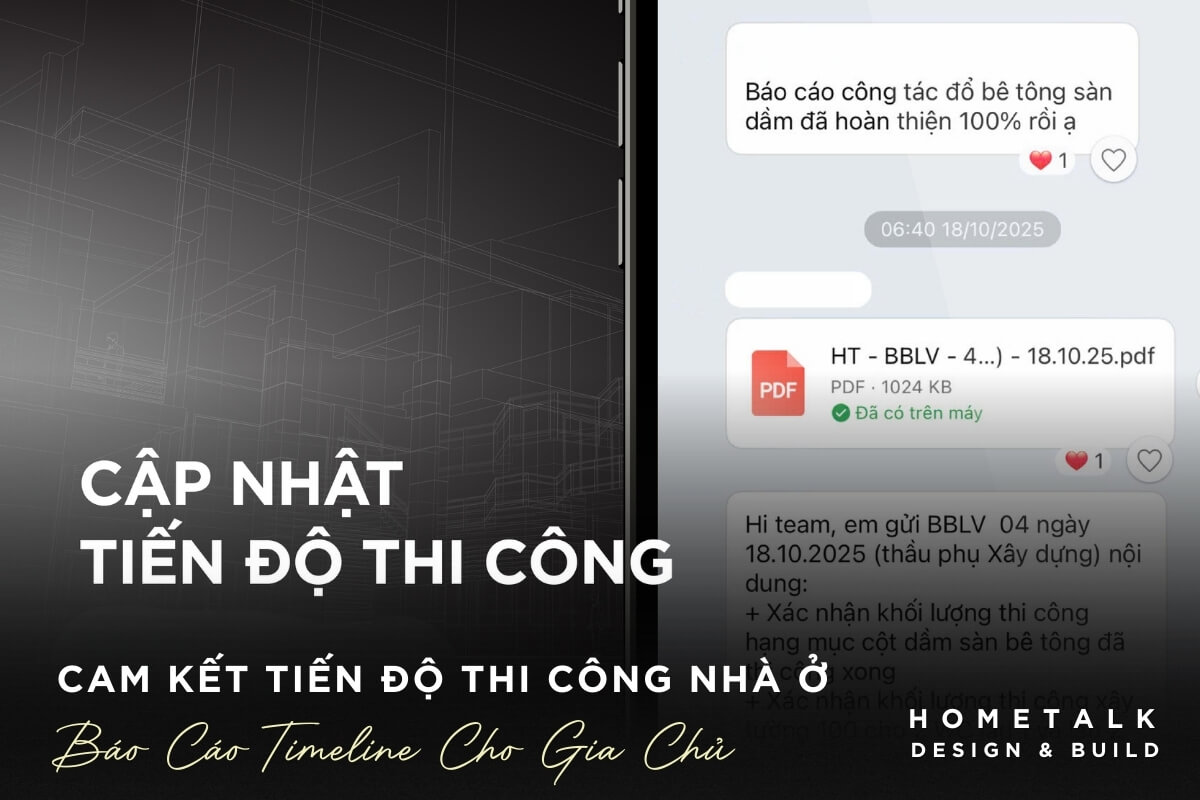 nhat ky thi cong va nghiem thu tung giai doan giup gia chu de kiem soat chat luong