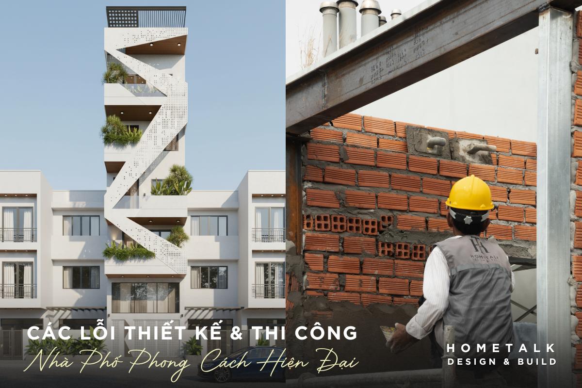 nhung loi thuong gap khi thiet ke thi cong nha pho hien dai