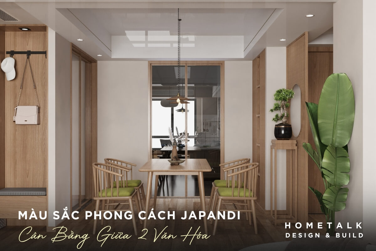 Nội thất phong cách Japandi được thiết kế để cân bằng giữa vẻ đẹp tối giản và sự ấm áp từ vật liệu gỗ Noi that phong cach Japandi duoc thiet ke de can bang giua ve dep toi gian va su am ap tu vat lieu go