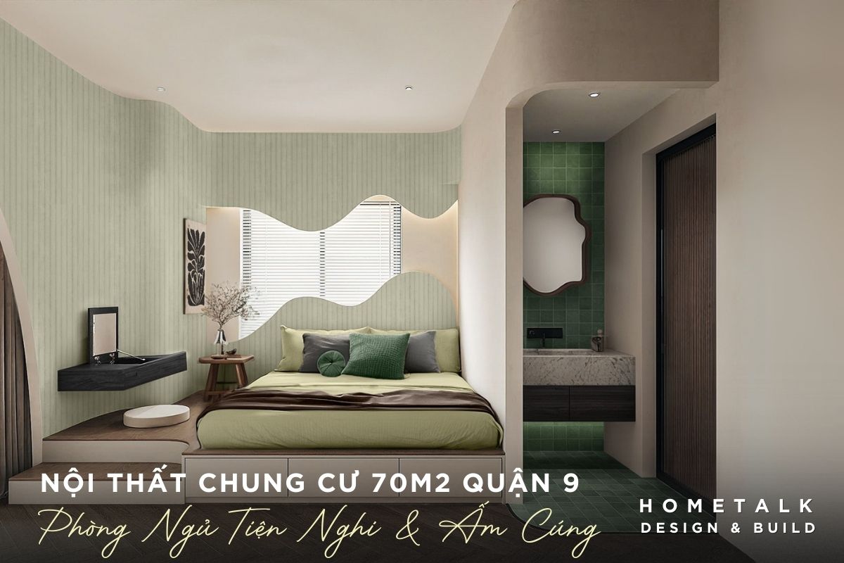 Nội thất phòng ngủ căn hộ chung cư 70m2 tại quận 9 theo phong cách Nhiệt Đới tạo cảm giác gần gũi với thiên nhiên noi that phong ngu can ho chung cu 70m2 tai quan 9 theo phong cach nhiet doi tao cam giac gan gui voi thien nhien