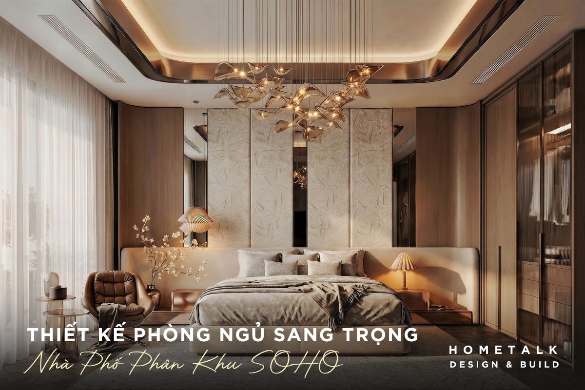 Nội thất phòng ngủ master phong cách Luxury độc đáo, đẳng cấp và sang trọng noi that phong ngu master phong cach luxury doc dao dang cap va sang trong
