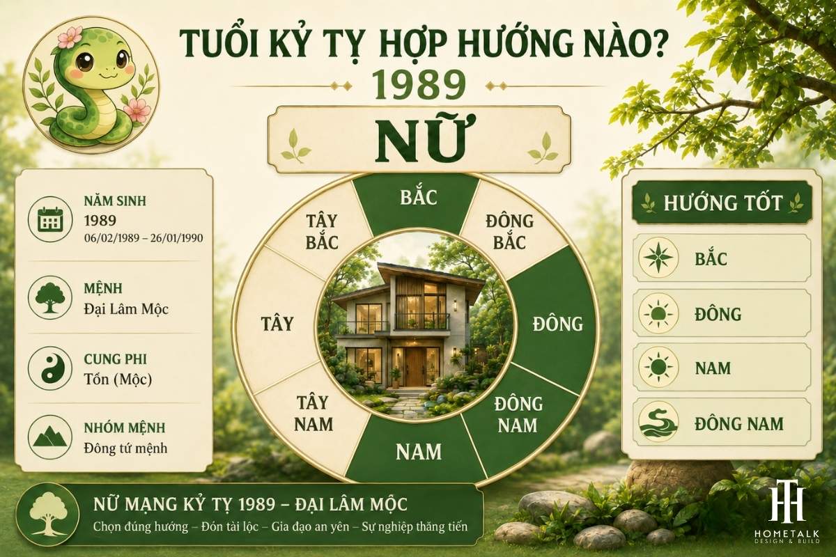 Tuổi Kỷ Tỵ 1989 hợp với hướng nào theo tử vi, phong thủy, bát trạch 16 nu sinh nam 1989 ky ty co cung phi thuoc cung ton, hanh moc, thuoc dong tu menh
