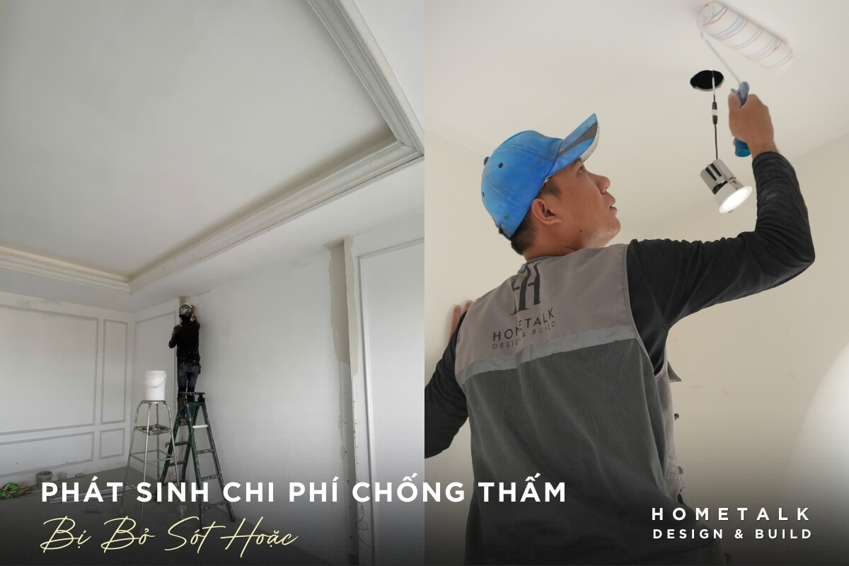chong tham bi bo sot hoac lam khong du pham vi de dan den chi phi sua chua ton kem ve sau