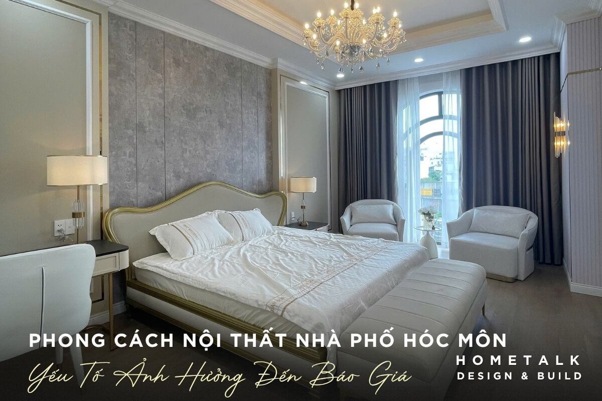 Phong cach noi that la kim chi nam anh huong to lon den chi phi thiet ke va thi cong noi that nha pho Hoc Mon