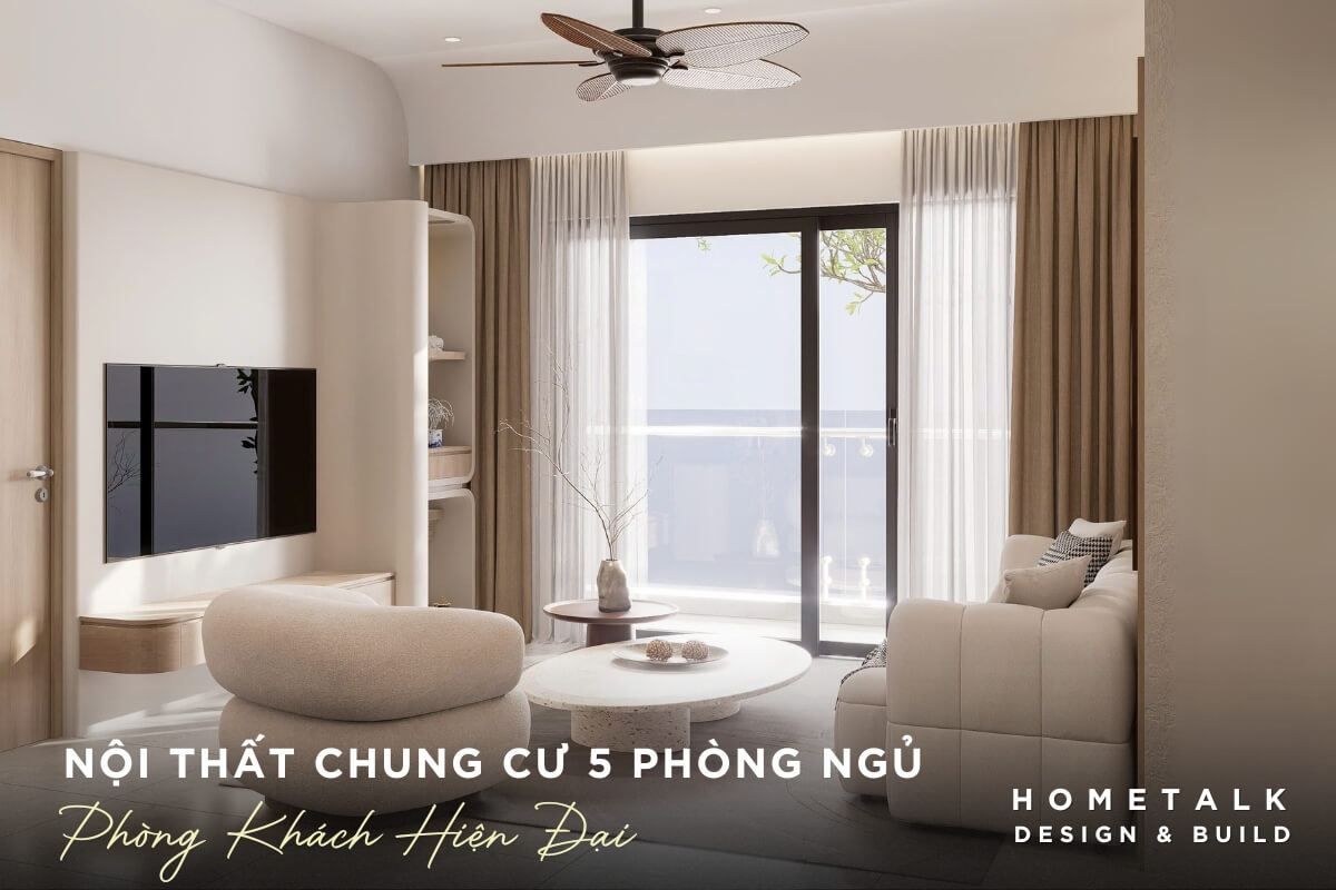 Phòng khách hiện đại, thông thoáng trong thiết kế nội thất chung cư 5 phòng ngủ tại Tân Phú phong khach hien dai thong thoang trong thiet ke noi that chung cu 5 phong ngu tai tan phu