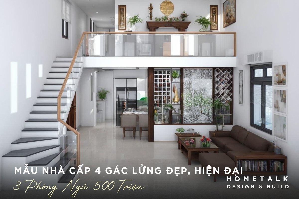 phong khach lien ke bep hien dai voi vat tu tam trung nam trong ngan sach 500 trieu