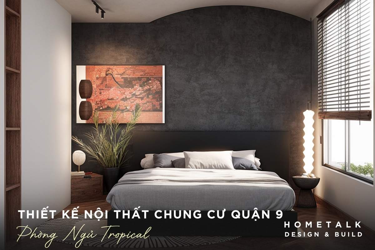 Phòng ngủ căn hộ quận 9 Tropical là nơi hòa mình vào nhịp sống nhiệt đới, mang đến sự thư giãn hoàn hảo phong ngu can ho quan 9 tropical la noi hoa minh vao nhip song nhiet doi mang den su thu gian hoan hao