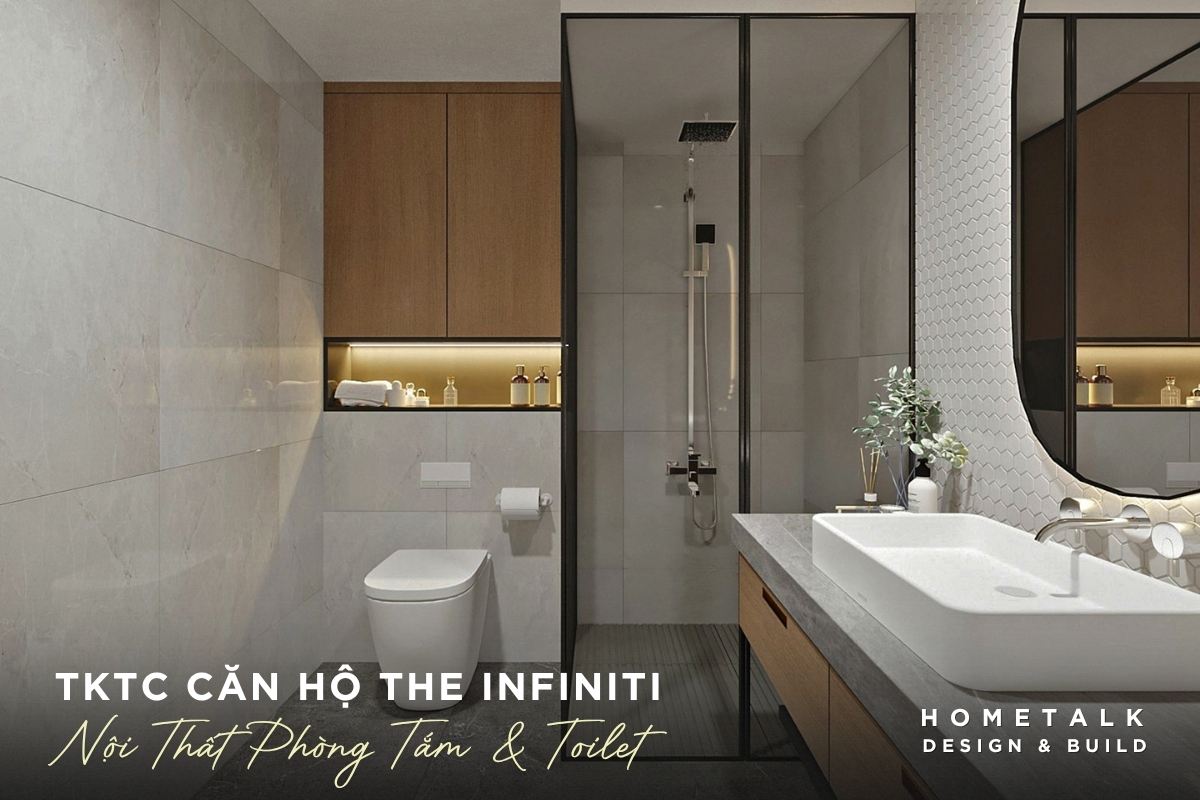 Thiết kế thi công phòng tắm, toilet căn hộ The Infiniti Quận 7 phong tam can ho the infiniti thuong da hoan thien san theo tieu chuan ban giao ban dau