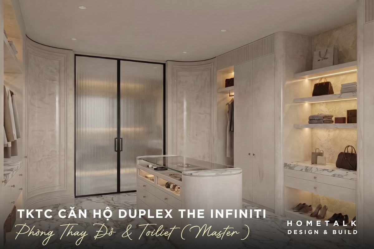 Phòng thay đồ và toilet được bố trí riêng cho phòng ngủ Master phong thay do va toilet duoc bo tri rieng cho phong ngu master