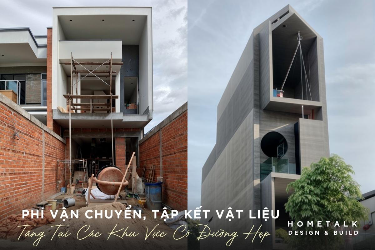 phu phi van chuyen tap ket vat lieu tai cac khu vuc co duong hep