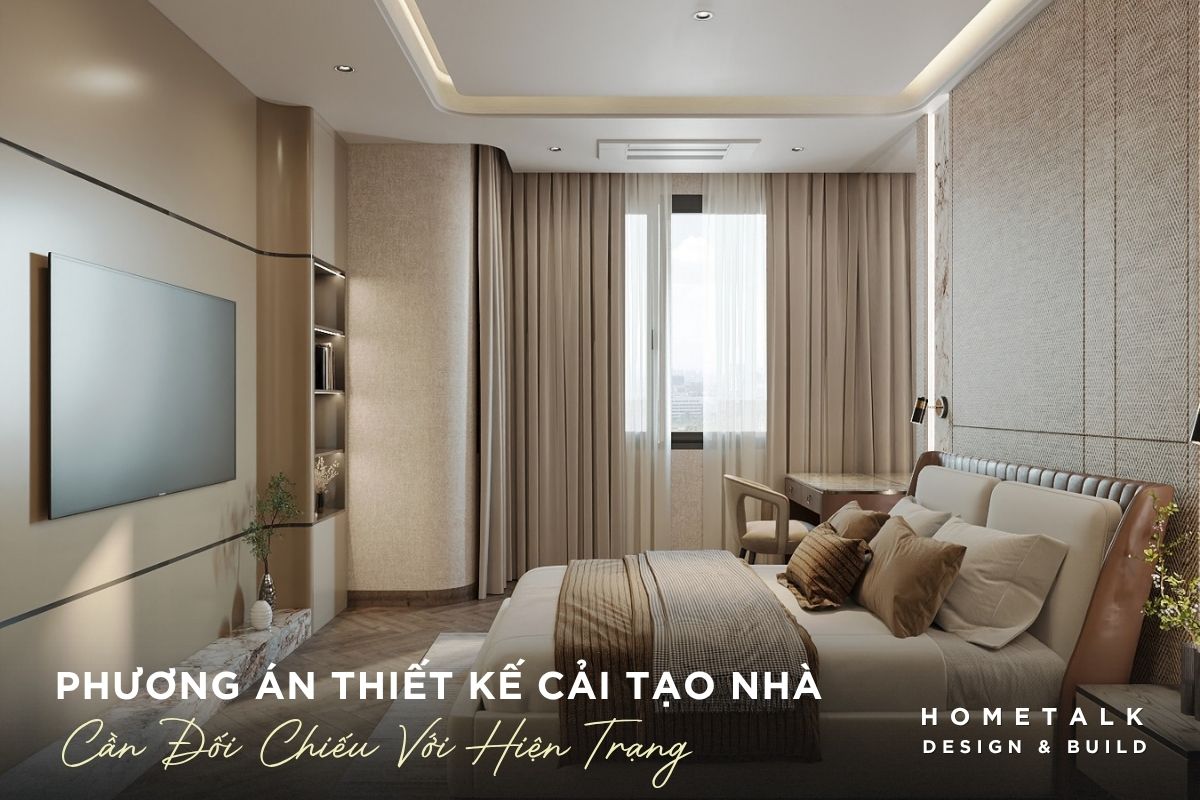 Cải tạo nhà phố TP.HCM theo hiện trạng: Thiết kế và thi công phù hợp 16 phuong an thiet ke can duoc doi chieu voi hien trang va dieu kien thi cong truoc khi trien khai