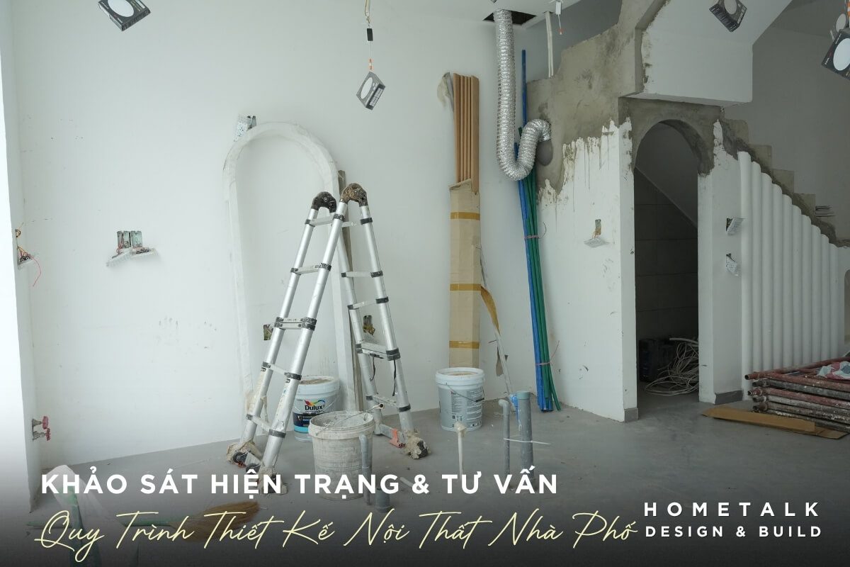 Qua trinh khao sat hien trang nha pho va thu thap mong muon khach hang