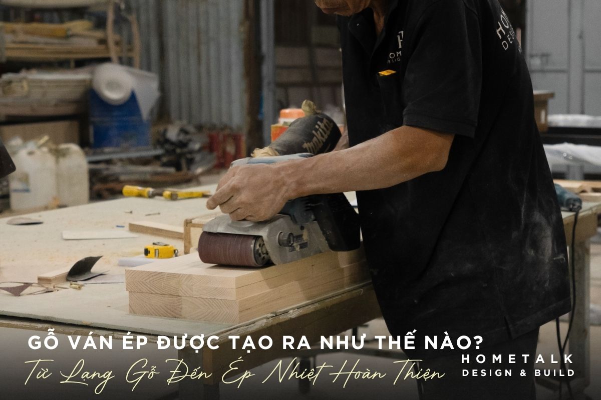 Quá trình sản xuất gỗ ván ép Plywood từ lạng gỗ đến hoàn thiện bề mặt Qua trinh san xuat go van ep Plywood tu lang go den hoan thien be mat