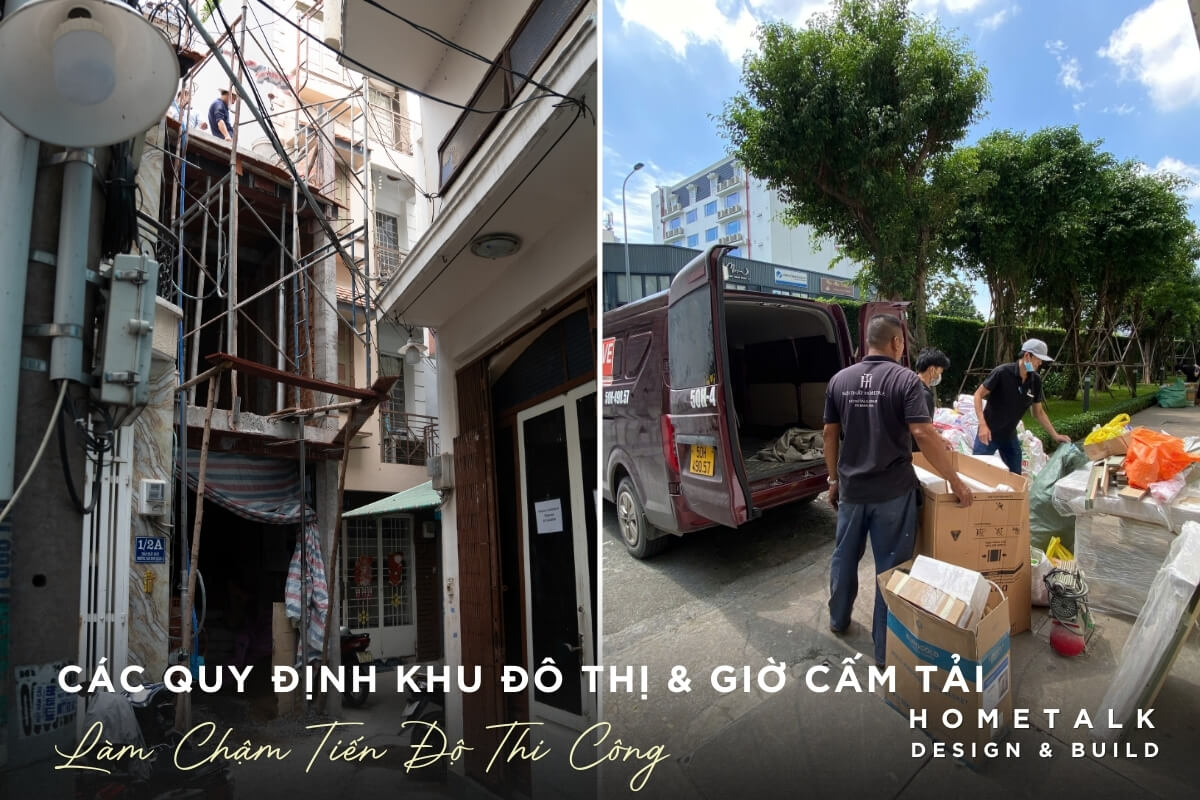 thi cong nha trong khu dan cu va khu do thi quan 7, chiu anh huong boi quy dinh gio cam tai va quan ly xay dung