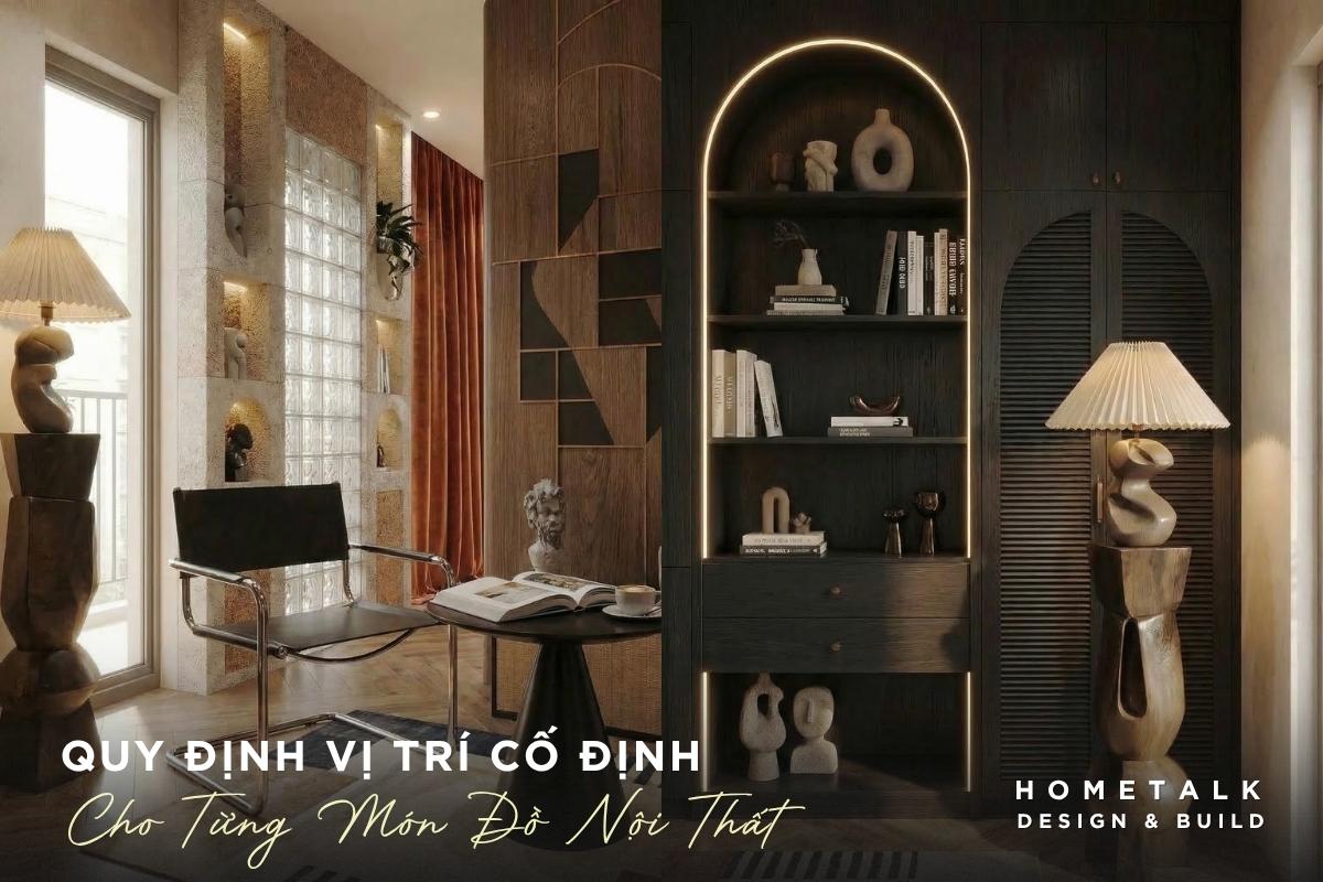 quy dinh vi tri co dinh trong tu, ngan keo, hoac hop cho tung mon do