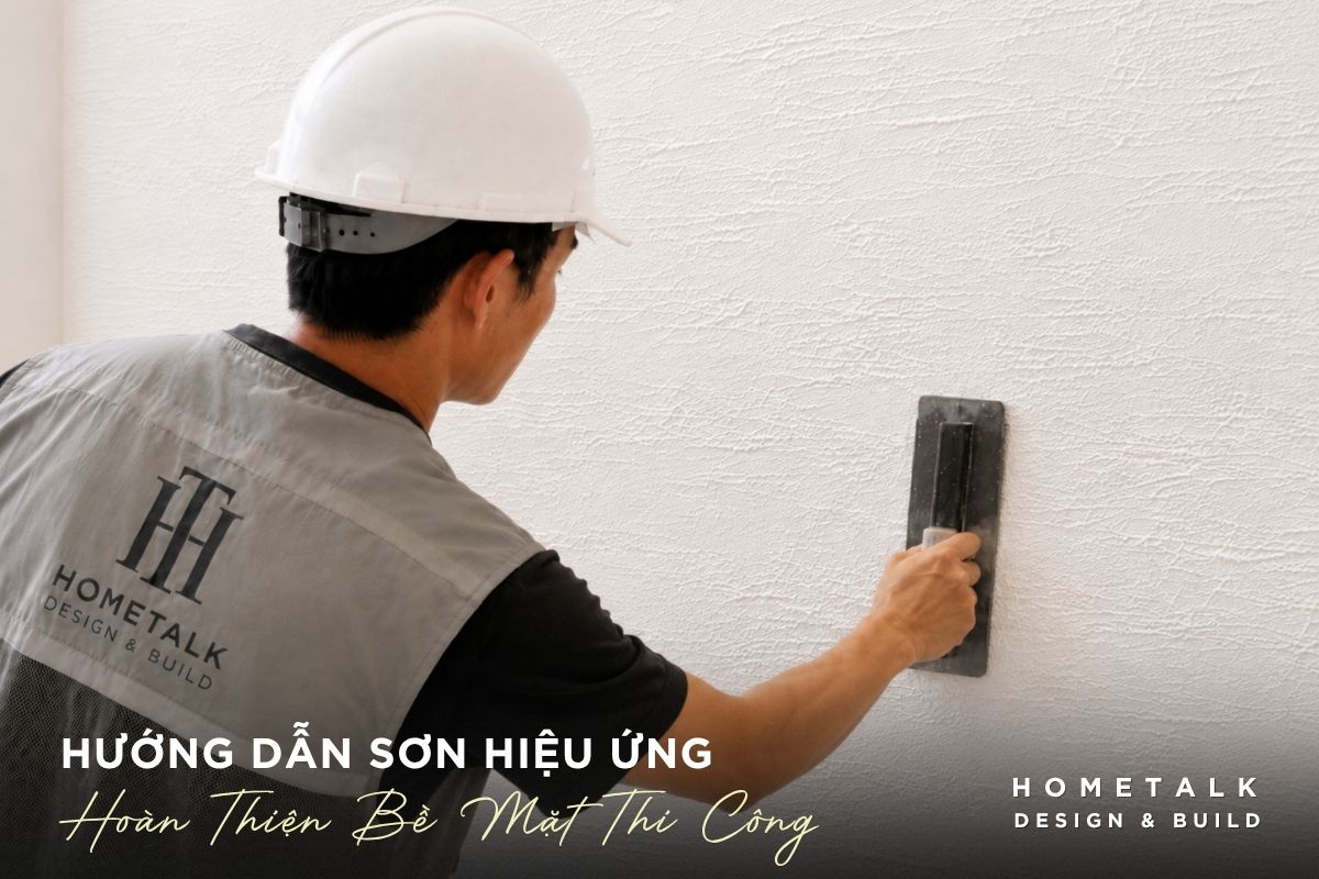 Cách thi công sơn hiệu ứng đúng kỹ thuật: Quy trình chi tiết từ A-Z 34 sau khi xa nham va hoan thien, can ve sinh sach bui truoc khi chuyen sang lop phu bao ve