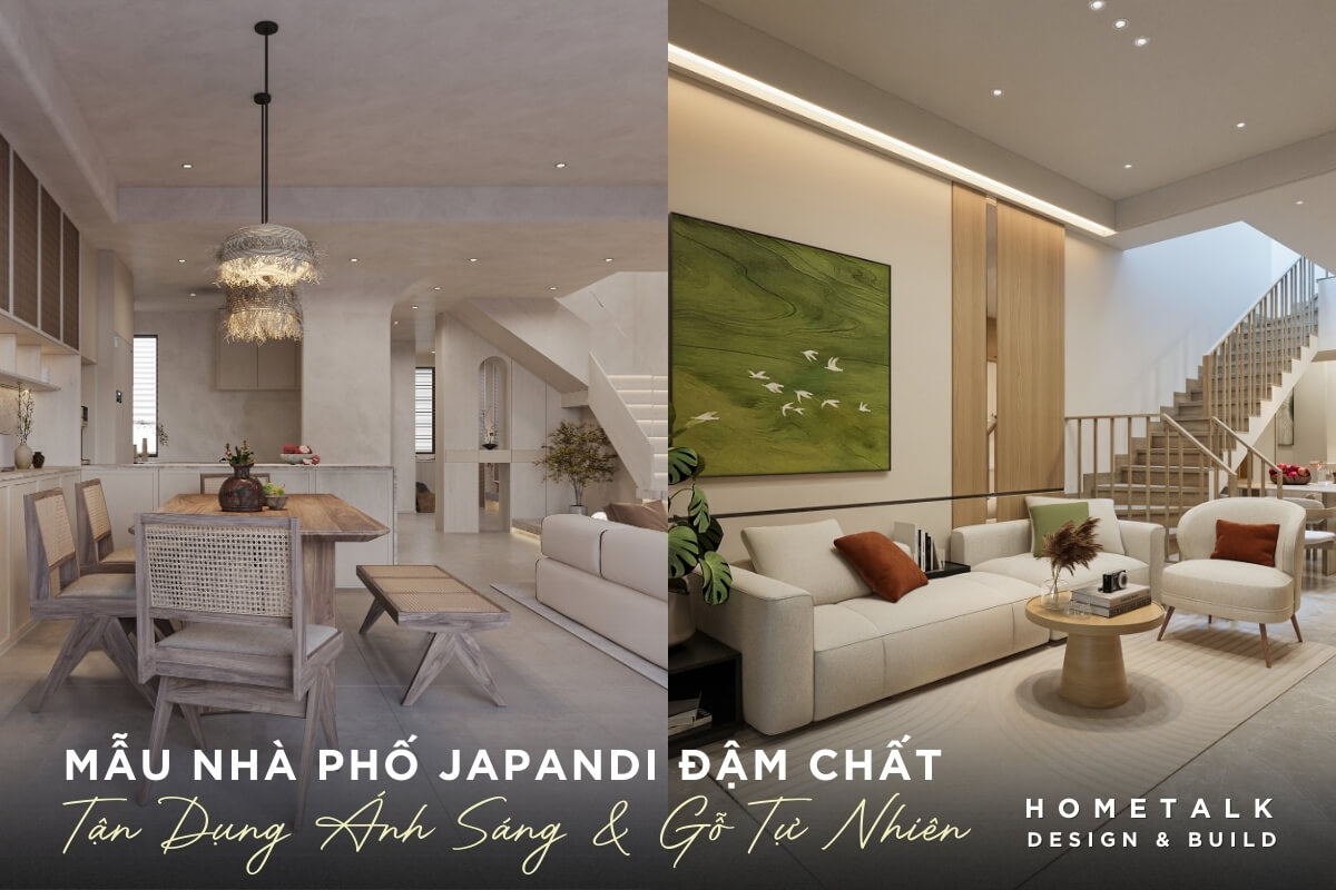 Dấu hiệu nhận biết nhà phố Japandi đúng chất dau hieu nhan biet nha pho japandi dung chat, khong lanh