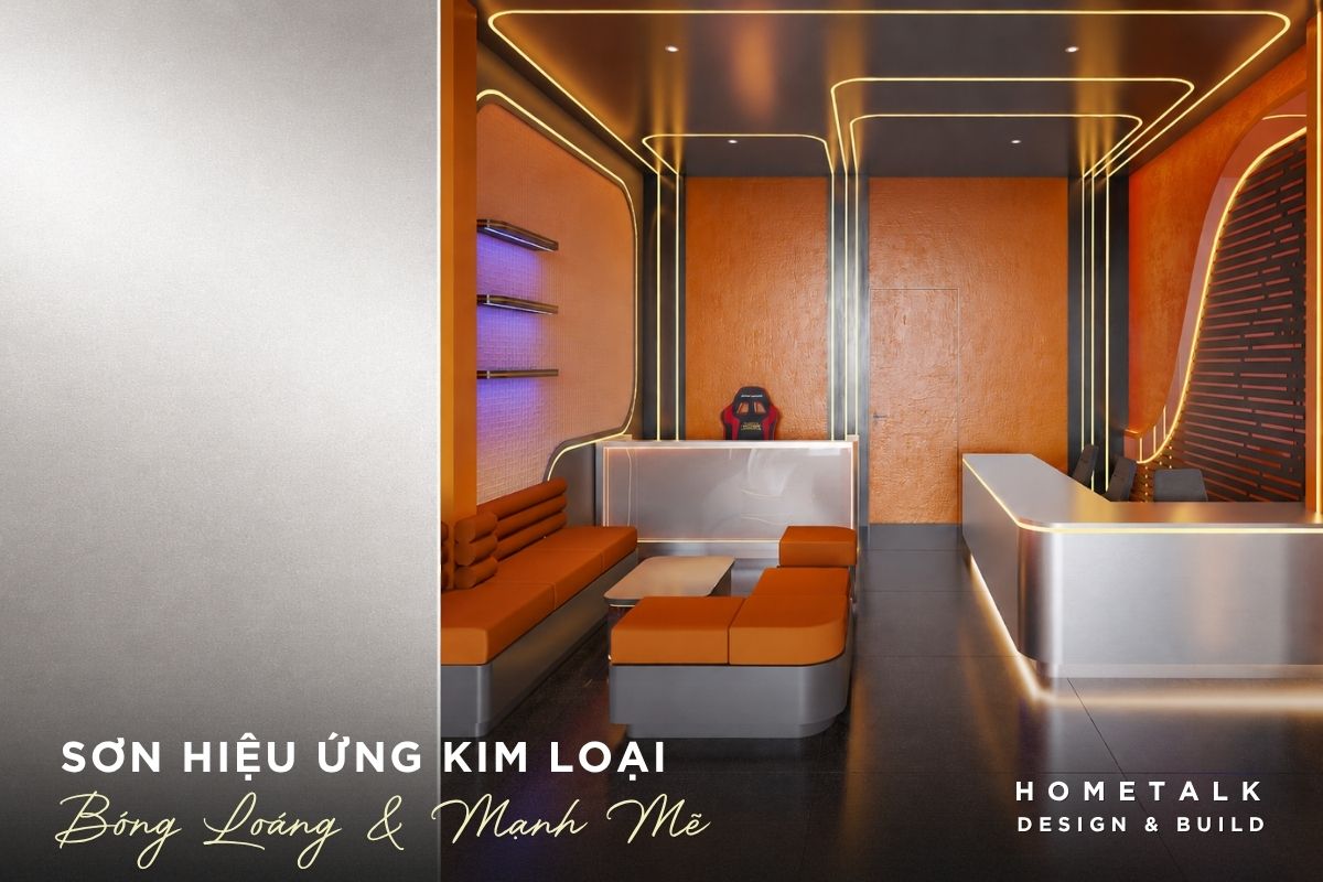 Sơn hiệu ứng kim loại mang lại các bề mặt bóng loáng, mạnh mẽ và nổi bật son hieu ung kim loai mang lai cac be mat bong loang manh me va noi bat