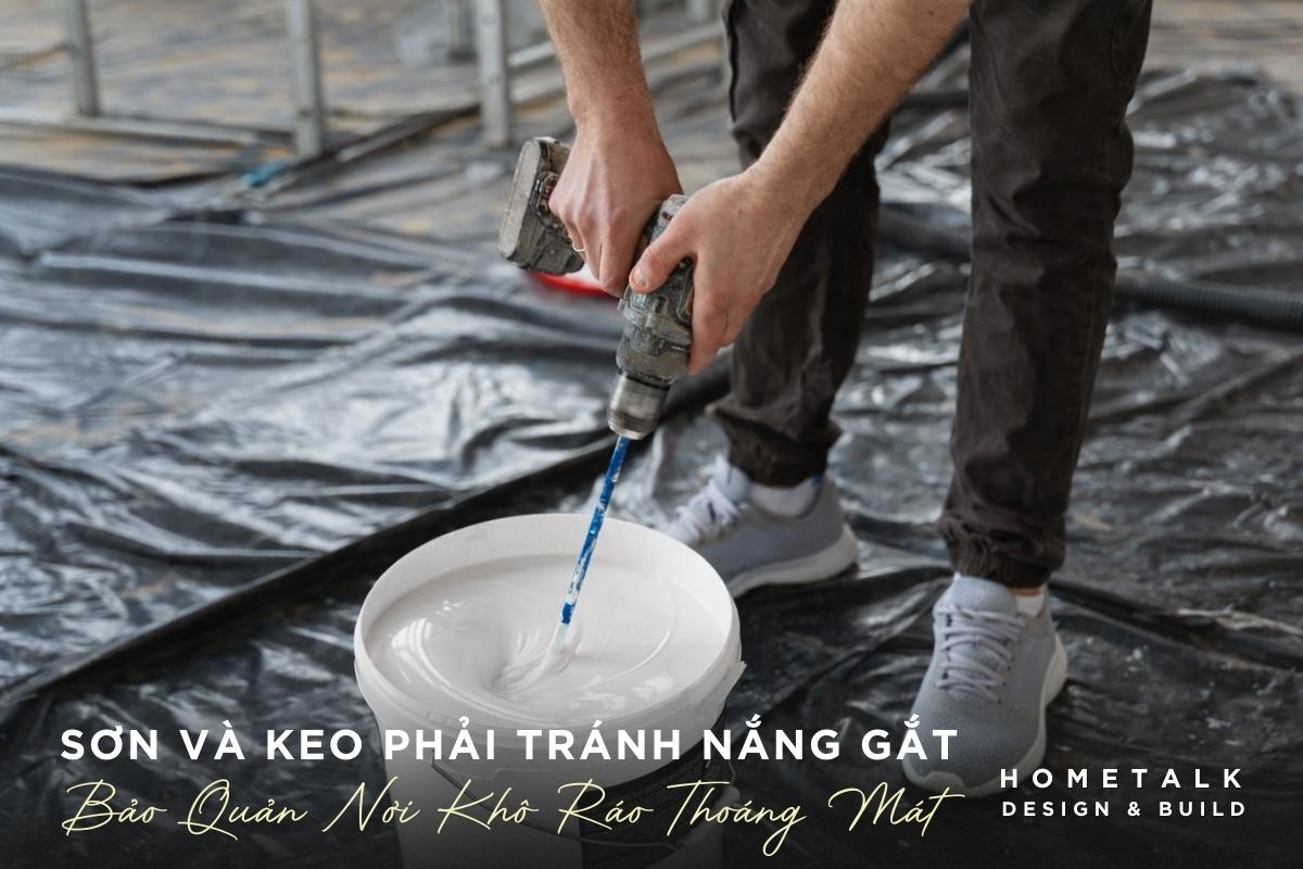 son va keo phai tranh nang gat day kin va  bao quan o noi thoang mat