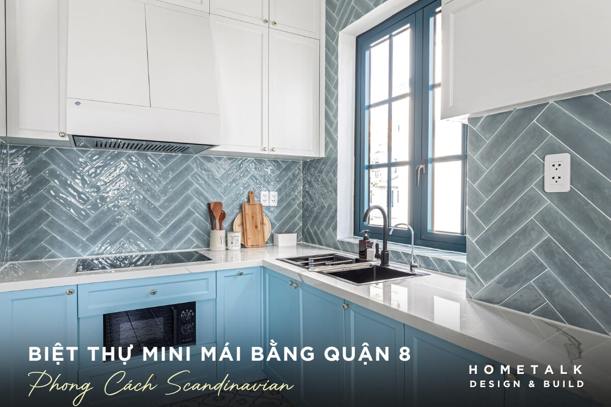Sử dụng gam màu tươi sáng tạo cho biệt Thự mini mái bằng Bắc Âu với thiết kế nhỏ gọn, thông minh su dung gam mau tuoi sang tao cho biet thu mini mai bang bac au voi thiet ke nho gon thong minh