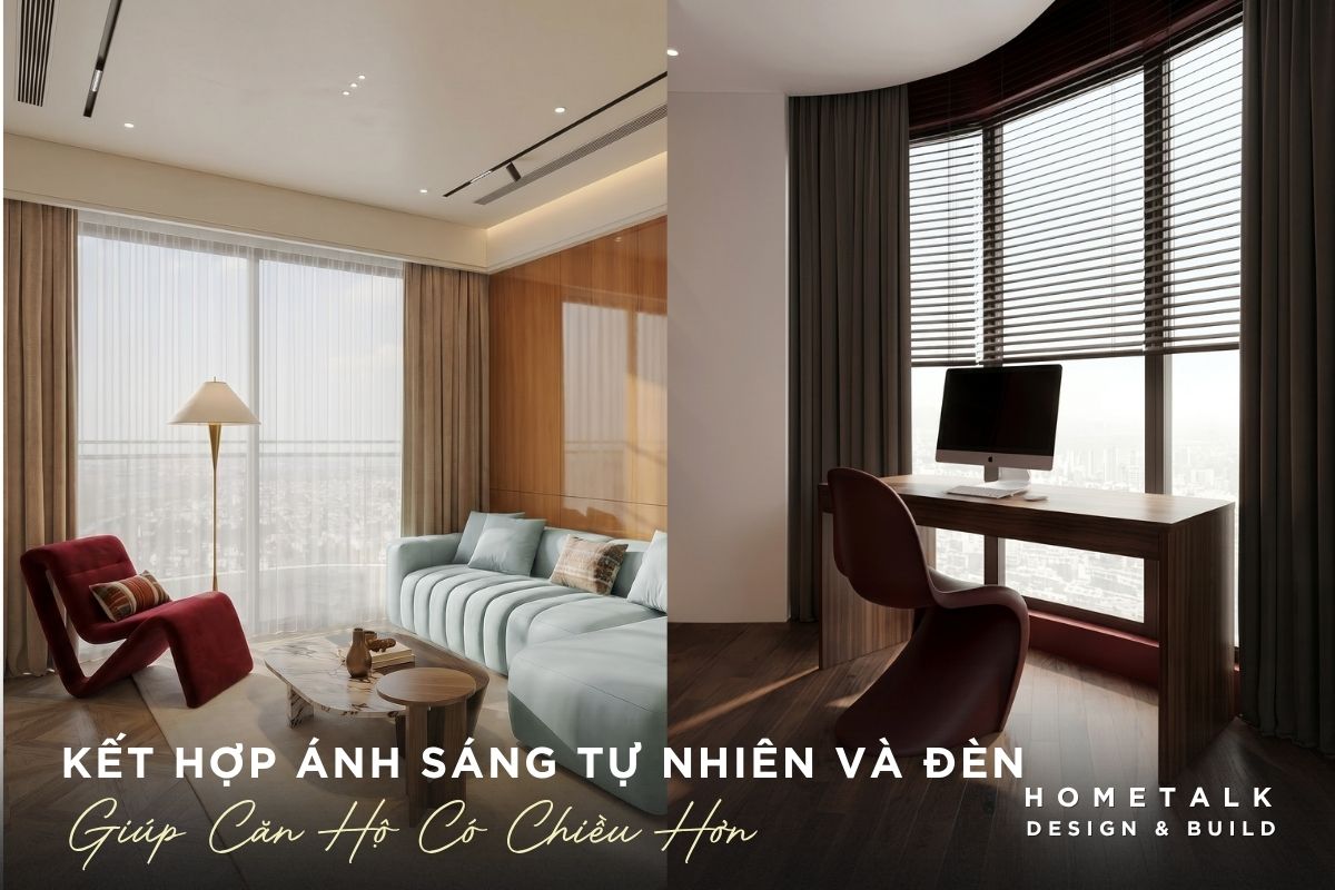 su ket hop giua den chinh, den hat tao nen can ho 3pn the opus one co chieu sau hon