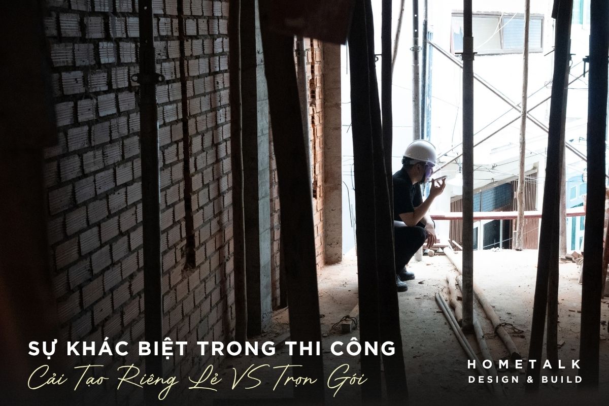 su khac biet giua cai tao rieng le va cai tao nha tron goi