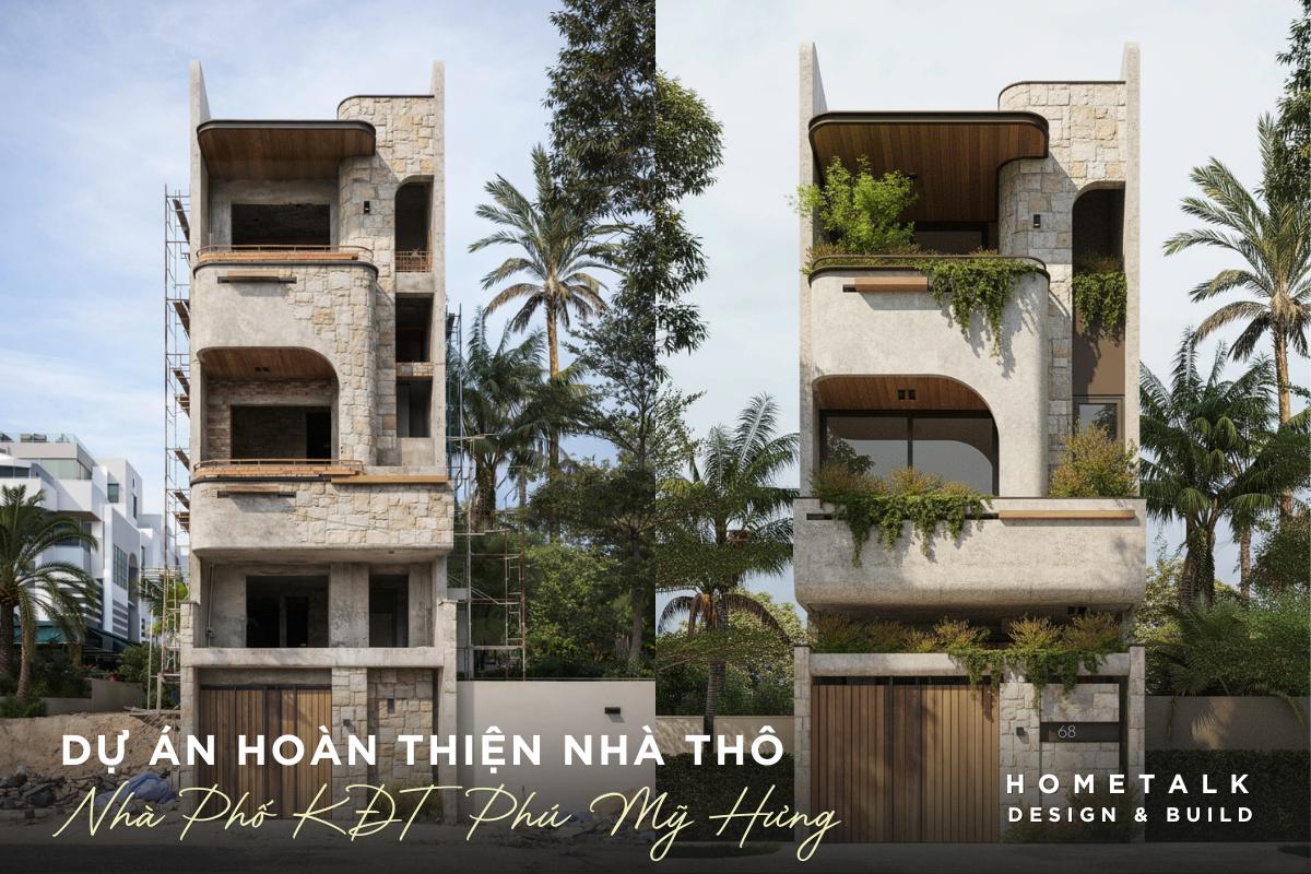 thi cong hoan thien nha pho 1 tret 2 lau o kdt phu my hung