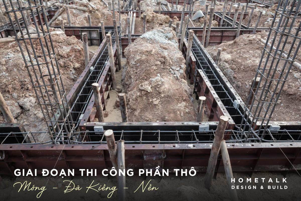 thi cong mong da kieng tao nen tang vung chai cho cong trinh