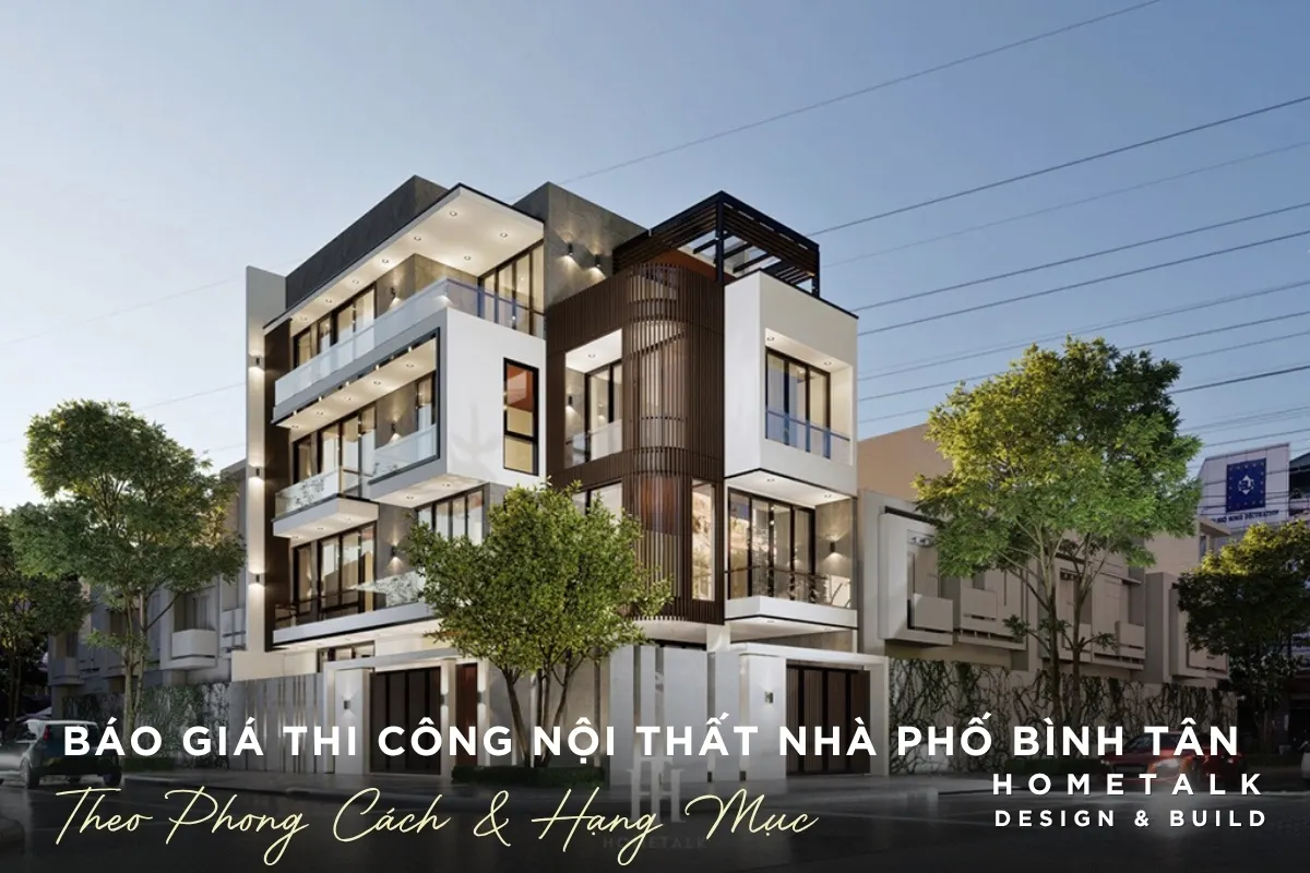 Thi cong noi that nha pho Binh Tan theo phong cach va hang muc