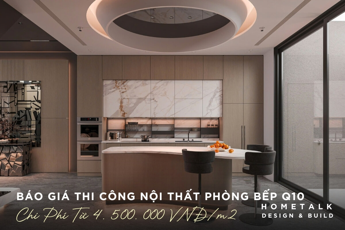 Du an thi cong noi that phong bep Hien dai voi cac hang muc thiet bi bep tien nghi