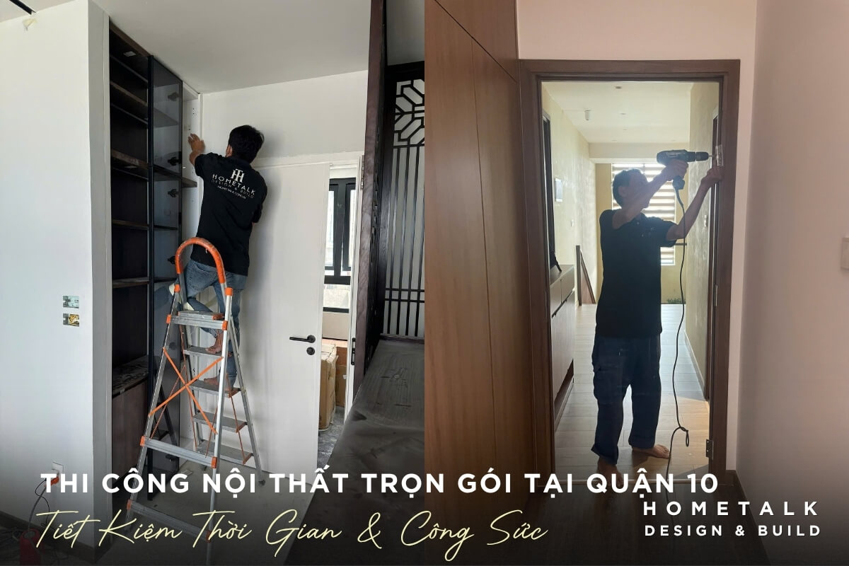 Thi cong noi that tron goi giup tiet kiem 10–20 % nho quy trinh khep kin va bao hanh dai han