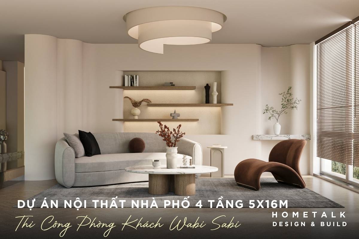 phong ngu hien dai nha pho 1 tret 1 lung thong minh tone xam trung tinh ket hop he tu am tuong
