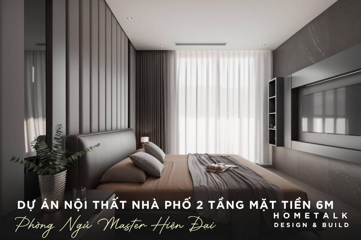 Công ty thiết kế thi công nội thất nhà phố Quận 6 TPHCM - Chuyên nghiệp, uy tín, giá tốt 57 thi cong vach op tuong hien dai tao diem nhan phong ngu nha pho 6m quan 6