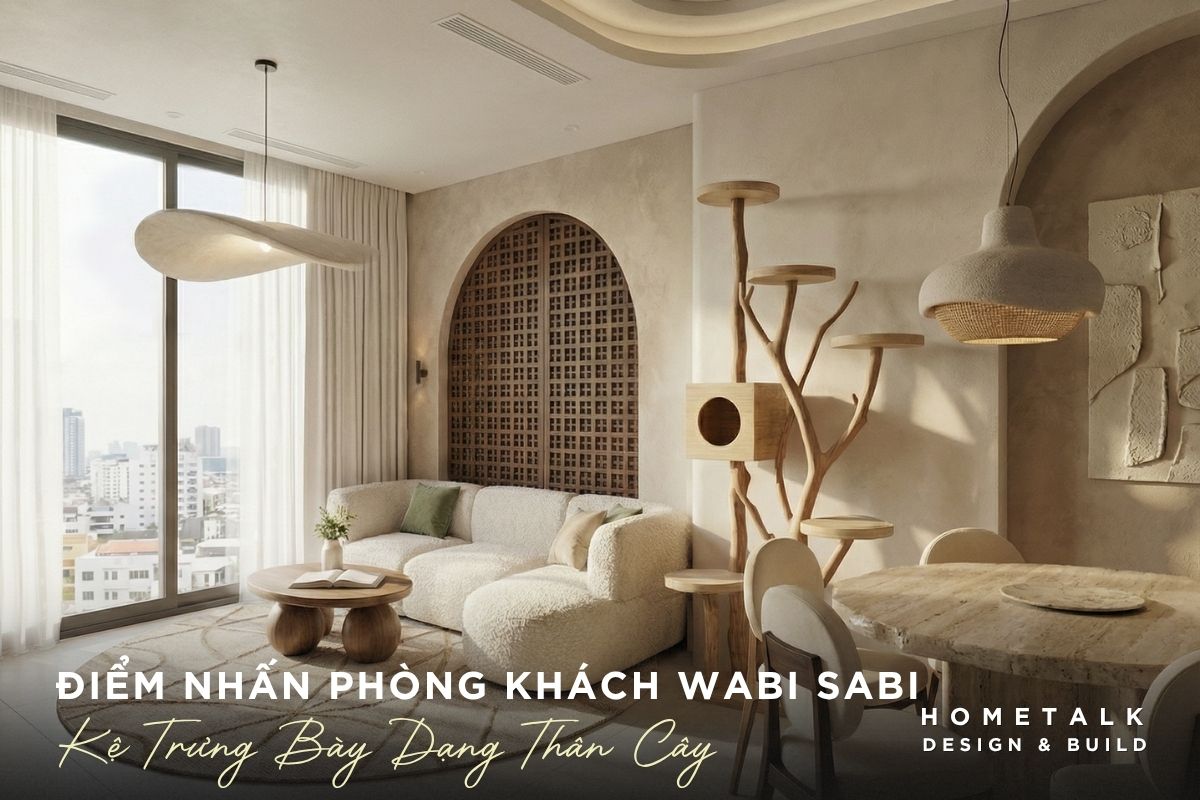 Mẫu thiết kế nội thất căn hộ Celesta Rise đẹp, gọn gàng và dễ ứng dụng 57 thiet ke khong gian can ho celesta rise voi diem nhan la ke trung bay dang than cay