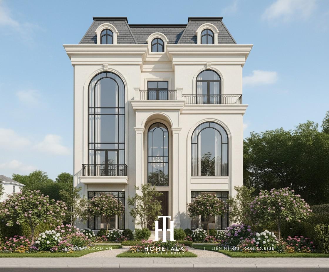 Trang chủ news 65 thiet ke kien truc biet thu tan co dien 2