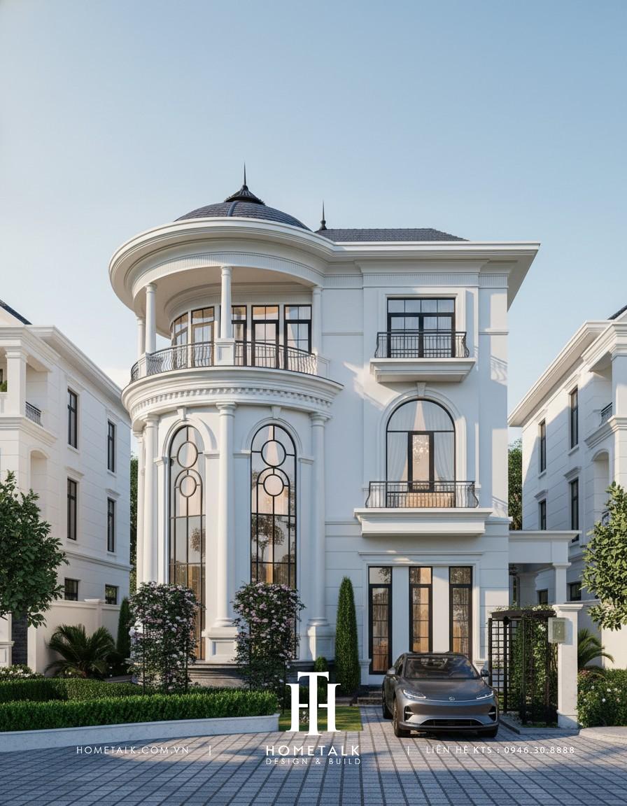 Trang chủ news 67 thiet ke kien truc biet thu tan co dien 4