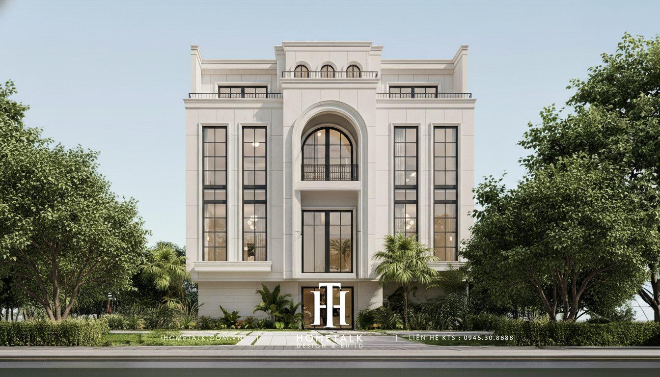 Trang chủ news 69 thiet ke kien truc biet thu tan co dien 6