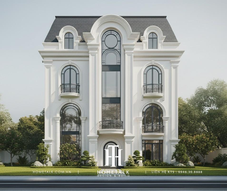 Trang chủ news 71 thiet ke kien truc biet thu tan co dien 8