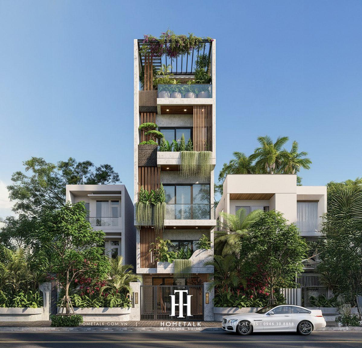 Trang chủ news 185 thiet ke kien truc nha pho tropical 11