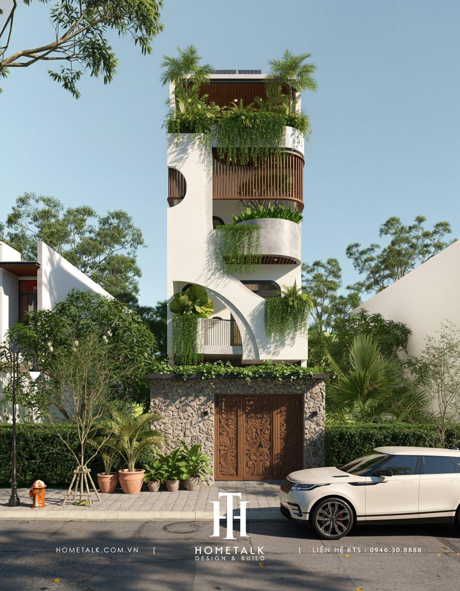 Trang chủ news 176 thiet ke kien truc nha pho tropical 2