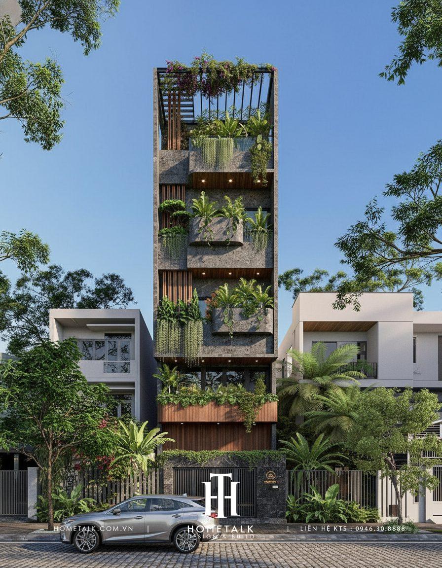 Trang chủ news 181 thiet ke kien truc nha pho tropical 7